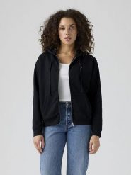 Levi's Bluza w kolorze czarnym rozmiar: S. Czarne bluzy sportowe Levi's®, s, bez wzorów, bez kaptura. Za 159.95 zł.
