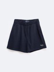 Szorty damskie dresowe granatowe Arisala 403. Niebieskie szorty Big Star, bez wzorów, z bawełny, klasyczne. W wyprzedaży za 79.99 zł.