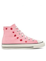 Converse Trampki Chuck Taylor All Star Valentine'S Day A12624C Różowy. Czerwone trampki Converse, bez wzorów, z materiału, bez zapięcia. Za 189.99 zł.