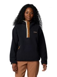 Columbia Bluza polarowa "Helvetia II" w kolorze czarno-jasnobrązowo-białym rozmiar: S. Białe bluzy Columbia, s, bez wzorów, z polaru, bez kaptura. Za 146.95 zł.