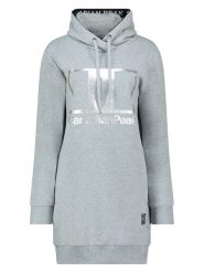 Canadian Peak Sukienka dresowa w kolorze szarym rozmiar: onesize. Szare sukienki Canadian Peak, na co dzień, bez wzorów, z dresówki, bez kołnierzyka, bez ramiączek, mini, proste. Za 104.14 zł.