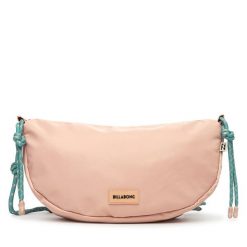 Torebka Billabong. Czerwone listonoszki Billabong, bez wzorów, bez dodatków. Za 79.99 zł.