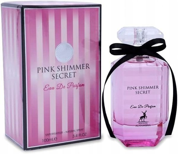 Pink Shimmer Secret EDP 100 ml woda perfumowana damska. Perfumy damskie maison alhambra. Za 84.13 zł.