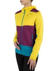 Bluza do biegania z kapturem damska Viking Tacoma Hoodie Lady. Fioletowe bluzy Viking, m, bez wzorów, z elastanu, z kapturem. Za 167.90 zł.