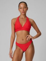 4F Góra od bikini damska - czerwona XXL. Czerwone szorty 4f, bez wzorów. Za 69.99 zł.