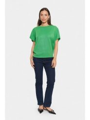 SAINT TROPEZ Sweter w kolorze zielonym rozmiar: M. Zielone swetry Saint Tropez, m, bez wzorów, bez ramiączek. Za 82.99 zł.