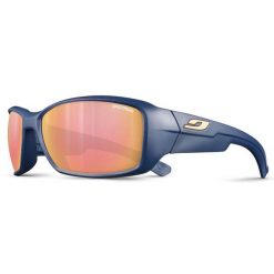 Okulary przeciwsłoneczne Julbo Whoops. Niebieskie okulary przeciwsłoneczne JULBO, bez wzorów, sportowe. Za 235.99 zł.