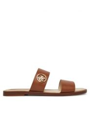 Beverly Hills Polo Club Klapki HY58110-1 Brązowy. Brązowe klapki Beverly Hills Polo Club, bez wzorów, z materiału, bez obcasa. Za 139.99 zł.