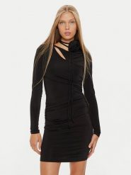 Marella Sukienka koktajlowa Angelo 2423626052 Czarny Slim Fit. Czarne sukienki Marella, m, bez wzorów, z wiskozy, wizytowe, bez kołnierzyka, bez ramiączek. Za 509.99 zł.