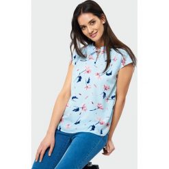 Luźna bluzka z nadrukiem. Bluzki marki Greenpoint. Za 49.99 zł.