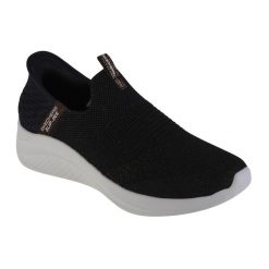 Buty sportowe Sneakersy damskie, Skechers Ultra Flex 3.0-Glitter Me. Czarne obuwie sportowe Skechers, bez zapięcia, trekkingowe, Skechers Sport. Za 379.99 zł.