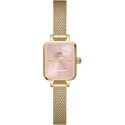 Daniel Wellington Kobietyzegarek Daniel Wellington Quadro Gold złoto - stal nierdzewna Zegarki damskie 1 ct Damski. Żółte zegarki Daniel Wellington, szklane. Za 610.99 zł.