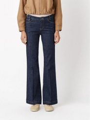 Rosner Dżinsy - Bootcut fit - w kolorze granatowym rozmiar: 34/L32. Niebieskie jeansy Rosner, l, z aplikacjami, z podwyższonym stanem. Za 195.99 zł.