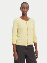 Liu Jo Kardigan WA6280 MS49I Żółty Regular Fit. Żółte kardigany Liu Jo, xs, bez wzorów, z wiskozy. Za 429.99 zł.