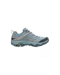 Buty trekkingowe Merrell Moab 3 Suede dla kobiet. Niebieskie trekkingi Merrell, z gumy, do biegania. Za 666.05 zł.