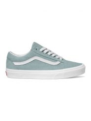Vans Skórzane sneakersy "Old Skool" w kolorze turkusowym rozmiar: 40. Niebieskie trampki Vans, bez wzorów, bez zapięcia. Za 210.45 zł.