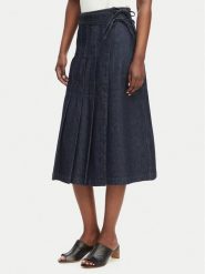 MAX&Co. Spódnica jeansowa 2616101013200 Granatowy Regular Fit. Niebieskie spódnice MAX&Co., bez wzorów, z jeansu. Za 839.99 zł.