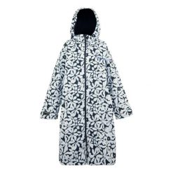 Duży Kwiatowy Szlafrok Unisex Dla Dorosłych. Białe szlafroki Regatta, l, bez wzorów, z materiału, bez ramiączek, z kapturem. Za 316.99 zł.