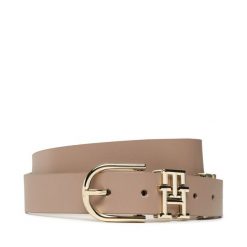 Pasek Damski Tommy Hilfiger. Brązowe paski TOMMY HILFIGER, bez wzorów. Za 339.99 zł.