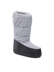 QUAZI Śniegowce NS9039-1 Biały. Białe kozaki QUAZI, z materiału. Za 239.99 zł.