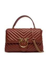 PINKO Torebka Love Lady Puff Classic Cl PE 25 PLTT 100043 A0GK Brązowy. Brązowe torebki klasyczne Pinko, bez wzorów, ze skóry, bez dodatków. Za 1,259.00 zł.