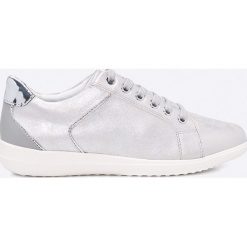 Geox - Buty. Szare obuwie sportowe Geox, z gumy, bez zapięcia. W wyprzedaży za 179.90 zł.