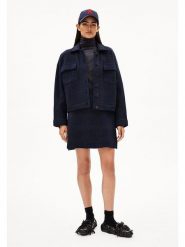 Armedangels Spódnica "Darlaa" w kolorze granatowym rozmiar: S. Niebieskie spódnice ARMEDANGELS, s, bez wzorów, z bawełny, mini. Za 185.76 zł.