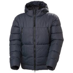 Kurtka z kapturem Helly Hansen W22 Arc. Szare kurtki narciarskie Helly Hansen, bez wzorów, z puchu, z kapturem, narciarskie. Za 1,944.50 zł.