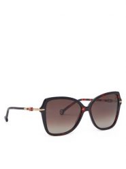 Carolina Herrera Okulary przeciwsłoneczne HER 0302/S 208047 Brązowy. Brązowe okulary przeciwsłoneczne Carolina Herrera, bez wzorów, z tworzywa sztucznego. Za 509.99 zł.