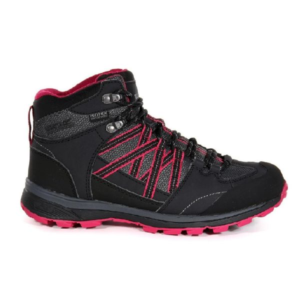 Buty trekkingowe damskie Lady Samaris Md II Regatta. Czarne trekkingi Regatta, z materiału, trekkingowe. Za 283.36 zł.