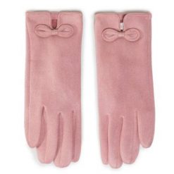 ACCCESSORIES 1W6-002-AW20 Różowy. Czerwone rękawiczki ACCCESSORIES, bez wzorów, z materiału. Za 29.99 zł.