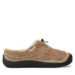 Klapki Keen. Brązowe klapki Keen, bez wzorów, bez obcasa. Za 209.99 zł.