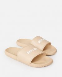 Klapki Rip Curl Classic Bloom. Białe klapki Rip Curl, bez wzorów, z materiału, bez obcasa. Za 129.99 zł.