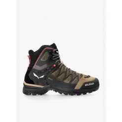 Buty trekkingowe damskie Salewa Mountain Trainer Lite Mid GTX. Brązowe trekkingi Salewa. W wyprzedaży za 828.05 zł.
