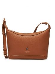 Beverly Hills Polo Club Torebka CEO-BHPC-C-008-08 Brązowy. Brązowe torebki klasyczne Beverly Hills Polo Club, bez wzorów, z materiału, bez dodatków. Za 199.99 zł.