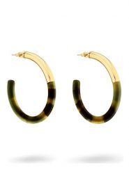 Liebeskind Kolczyki-półkreole rozmiar: onesize. Brązowe kolczyki Liebeskind, ze stali. Za 200.13 zł.