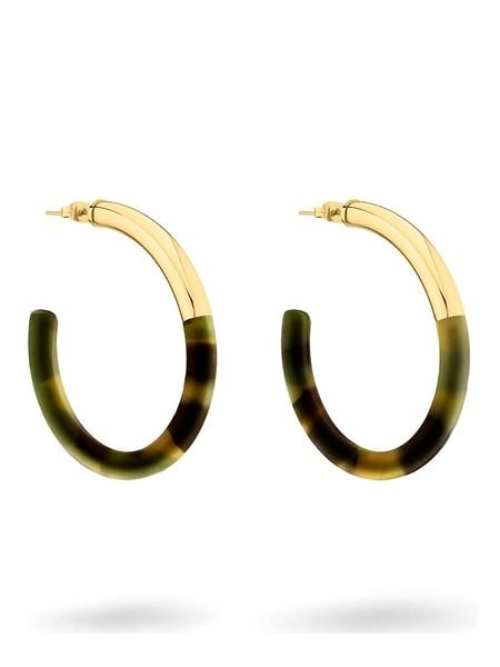 Liebeskind Kolczyki-półkreole rozmiar: onesize. Brązowe kolczyki Liebeskind, ze stali. Za 199.65 zł.