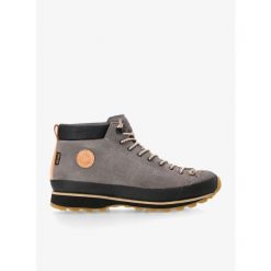 Buty outdoor damskie Lomer Bio Naturale Mid MTX Suede. Szare trekkingi Lomer, outdoorowe. Za 923.99 zł.