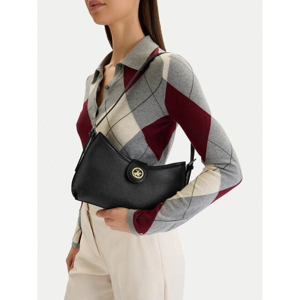Torebka Beverly Hills Polo Club. Czarne torebki klasyczne Beverly Hills Polo Club, bez wzorów, bez dodatków. Za 103.99 zł.
