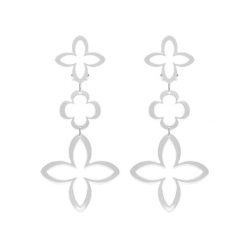 Kolczyki klipsy Lily, posrebrzane. Kolczyki Lilou, posrebrzane, z klipsem. Za 439.00 zł.