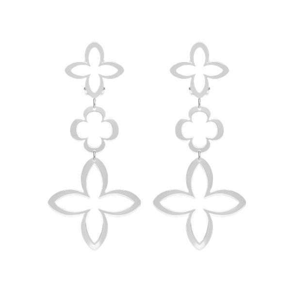 Kolczyki klipsy Lily, posrebrzane. Kolczyki Lilou, posrebrzane, z klipsem. Za 439.00 zł.