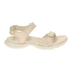 Sandały damskie Ecco Offroad Roam. Brązowe sandały ecco, bez wzorów, eleganckie, bez obcasa, bez zapięcia. Za 478.50 zł.