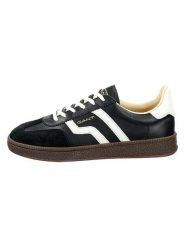 GANT Footwear Skórzane sneakersy "Cuzima" w kolorze czarnym rozmiar: 38. Czarne trampki GANT Footwear, bez wzorów, bez zapięcia. Za 373.30 zł.