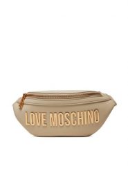 LOVE MOSCHINO Saszetka nerka JC4195PP1MKD0110 Beżowy. Brązowe torebki klasyczne Love Moschino, bez wzorów, ze skóry, bez dodatków. Za 539.99 zł.