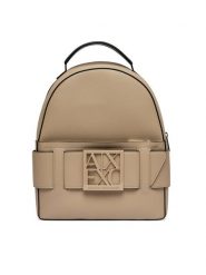Armani Exchange Plecak XW001204 AF13672 U6223 Beżowy. Brązowe plecaki Armani Exchange, bez wzorów, ze skóry. Za 729.99 zł.