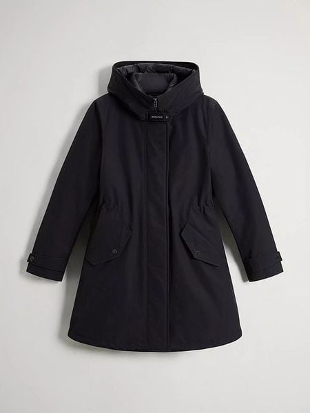 Woolrich Parka "Authentic 3in1" w kolorze czarnym rozmiar: XL. Czarne parki Woolrich, xl, bez kaptura. Za 2,710.71 zł.