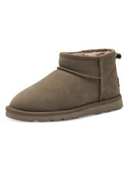 S.Oliver Skórzane botki w kolorze khaki rozmiar: 39. Brązowe botki S.Oliver, bez wzorów, bez obcasa, bez zapięcia. Za 176.91 zł.