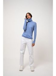 AUTHENTIC CASHMERE Kaszmirowy golf "Bise" w kolorze błękitnym rozmiar: XL. Niebieskie golfy AUTHENTIC CASHMERE, xl, bez wzorów, z kaszmiru, bez ramiączek. Za 296.35 zł.