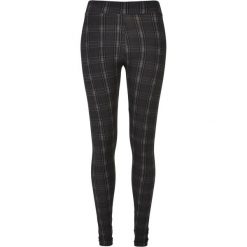 Damskie Legginsy W Delikatną Kratkę. Czarne legginsy Urban Classics, l, bez wzorów. Za 72.99 zł.
