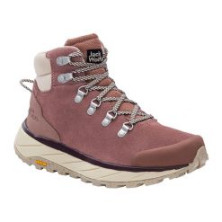 Buty trekkingowe damskie Jack Wolfskin Terraventure Urban Mid. Czerwone trekkingi Jack Wolfskin, trekkingowe. Za 379.99 zł.
